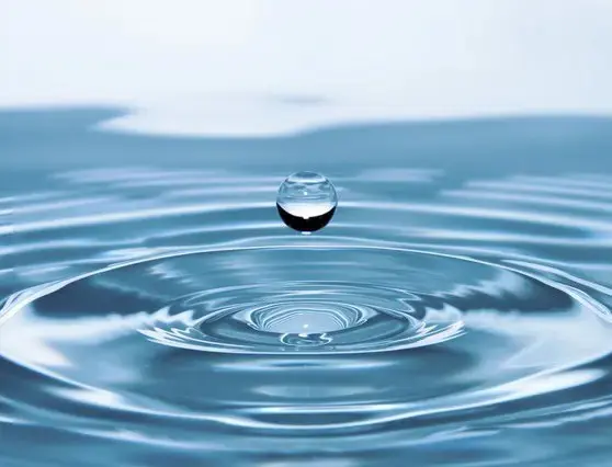 water with drop